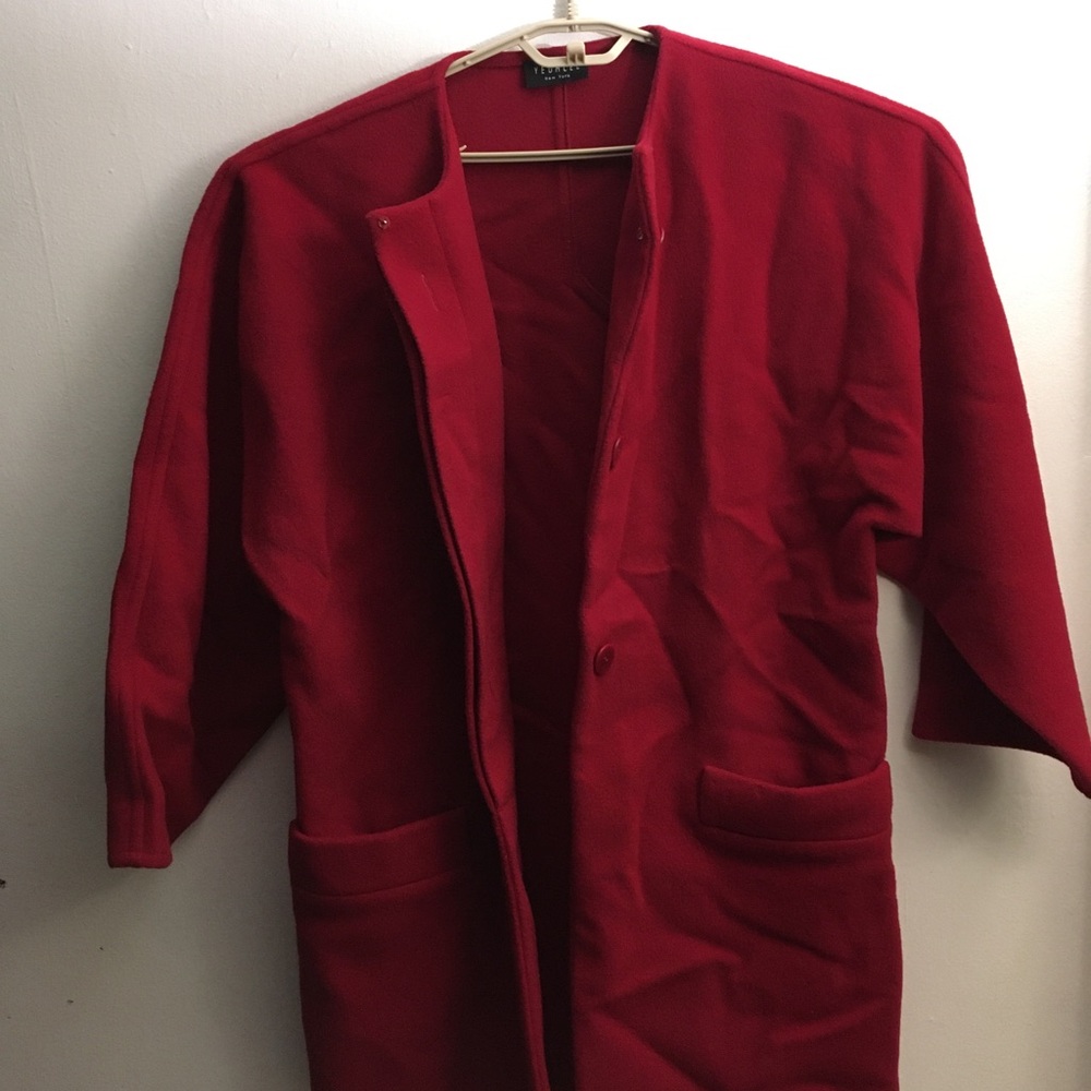 Women’s Yeohlee Coat Size Medium Red